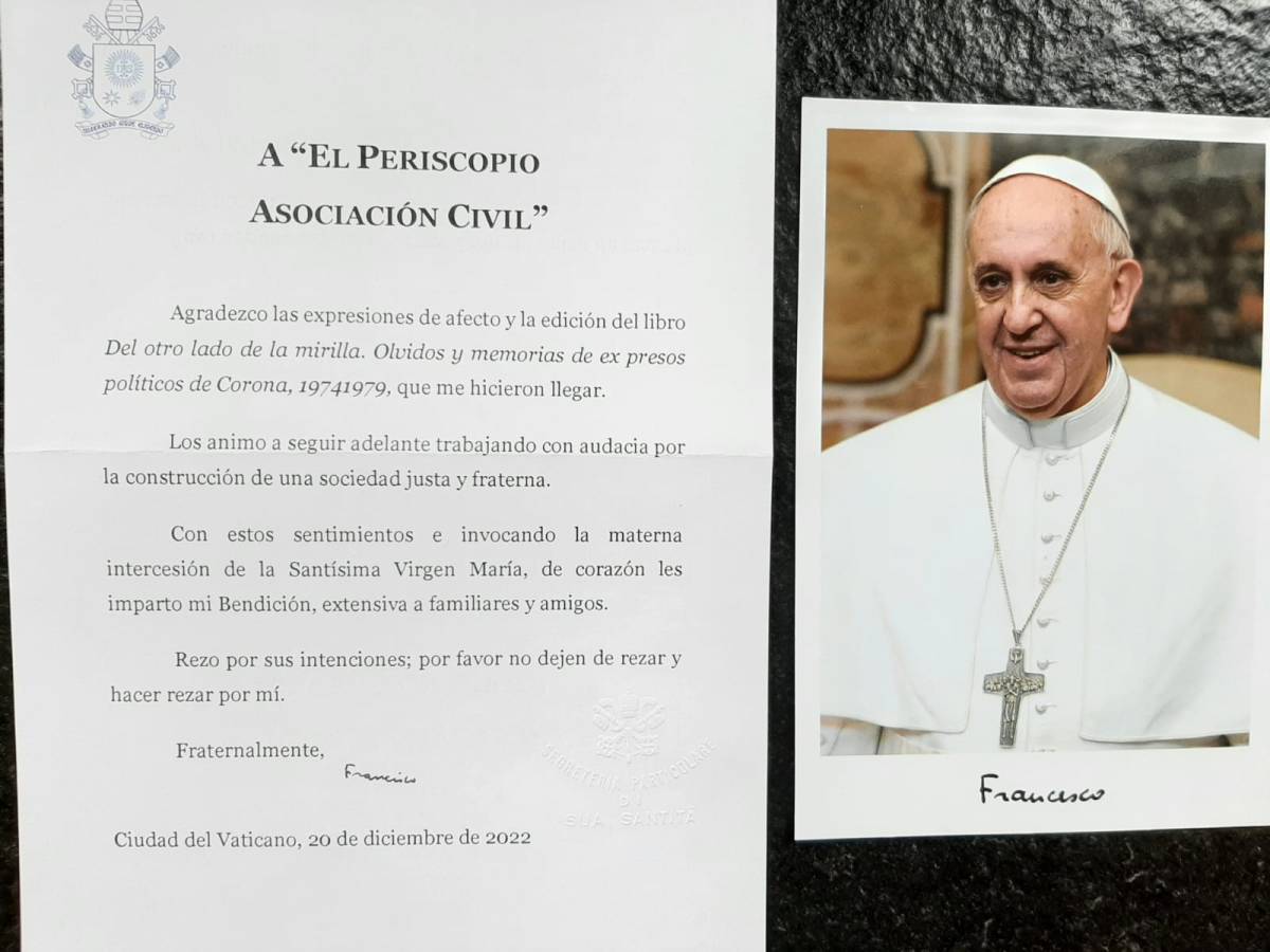 El Papa Francisco solidario con El&nbsp;Periscopio